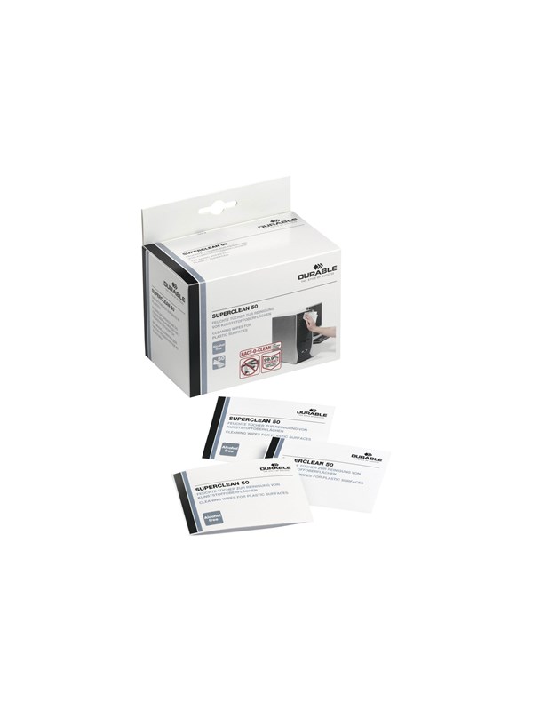 DURABLE Tietokoneen puhdistusliina SUPERCLEAN 50 578802 Vastaa: N/A