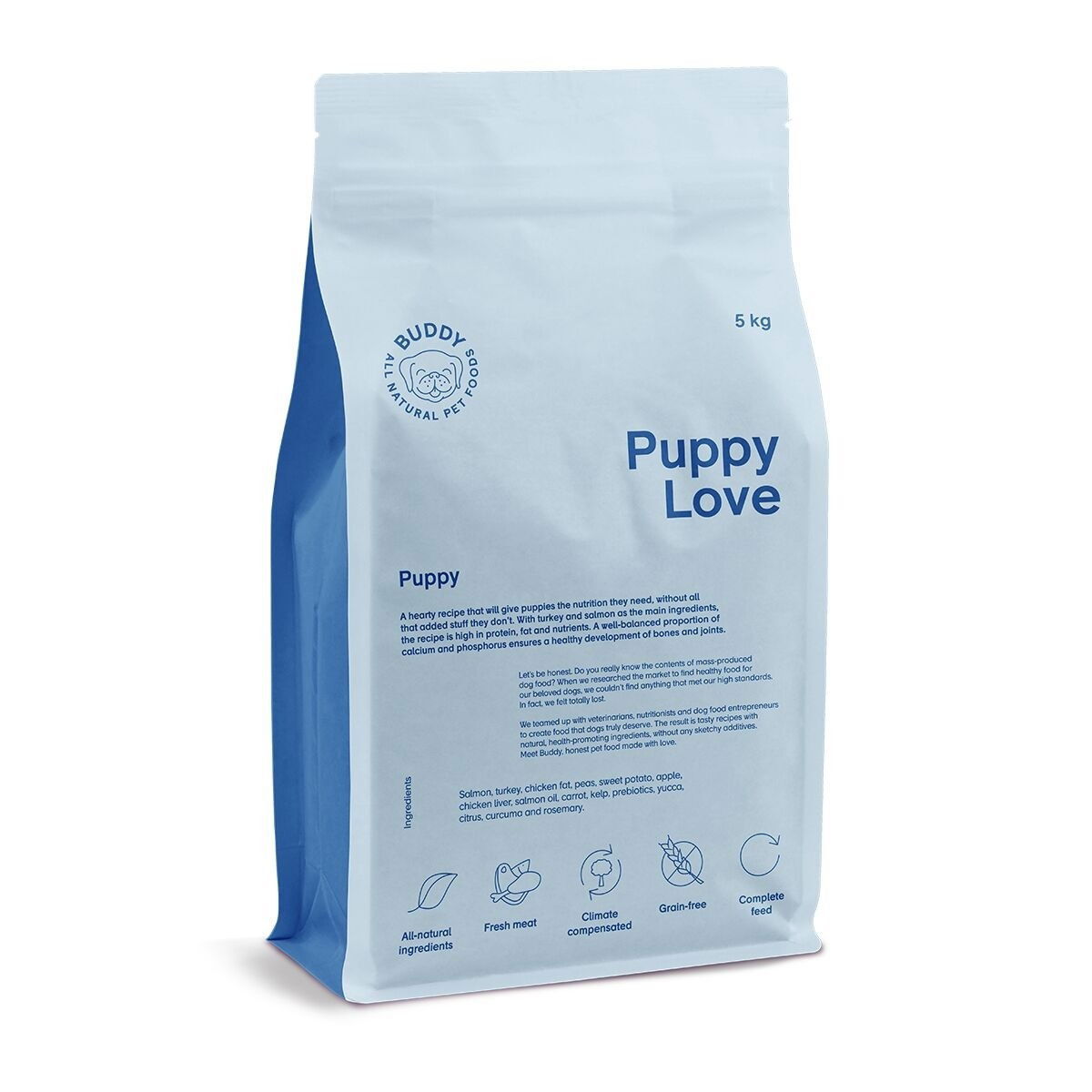 Buddy Petfoods Puppy Love 2x5 kg
