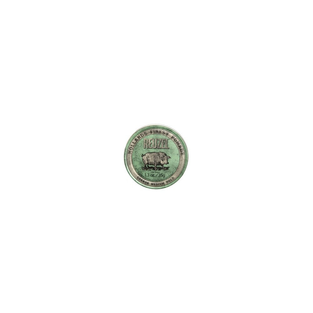 Reuzel Grease Medium Hol Green - Hiuspomada - 35.0 g