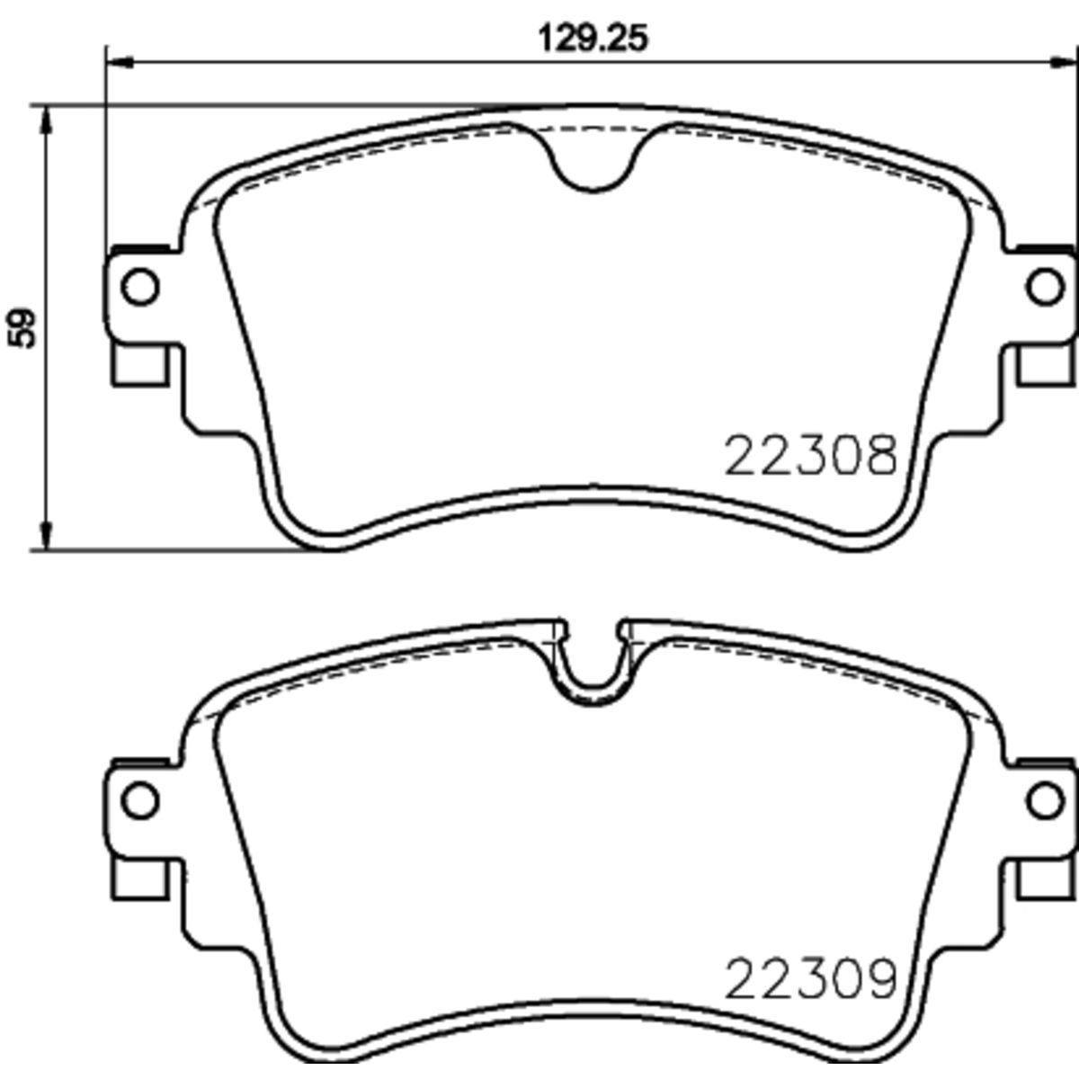 Jarrupalat, levyjarru BREMBO P 85 154