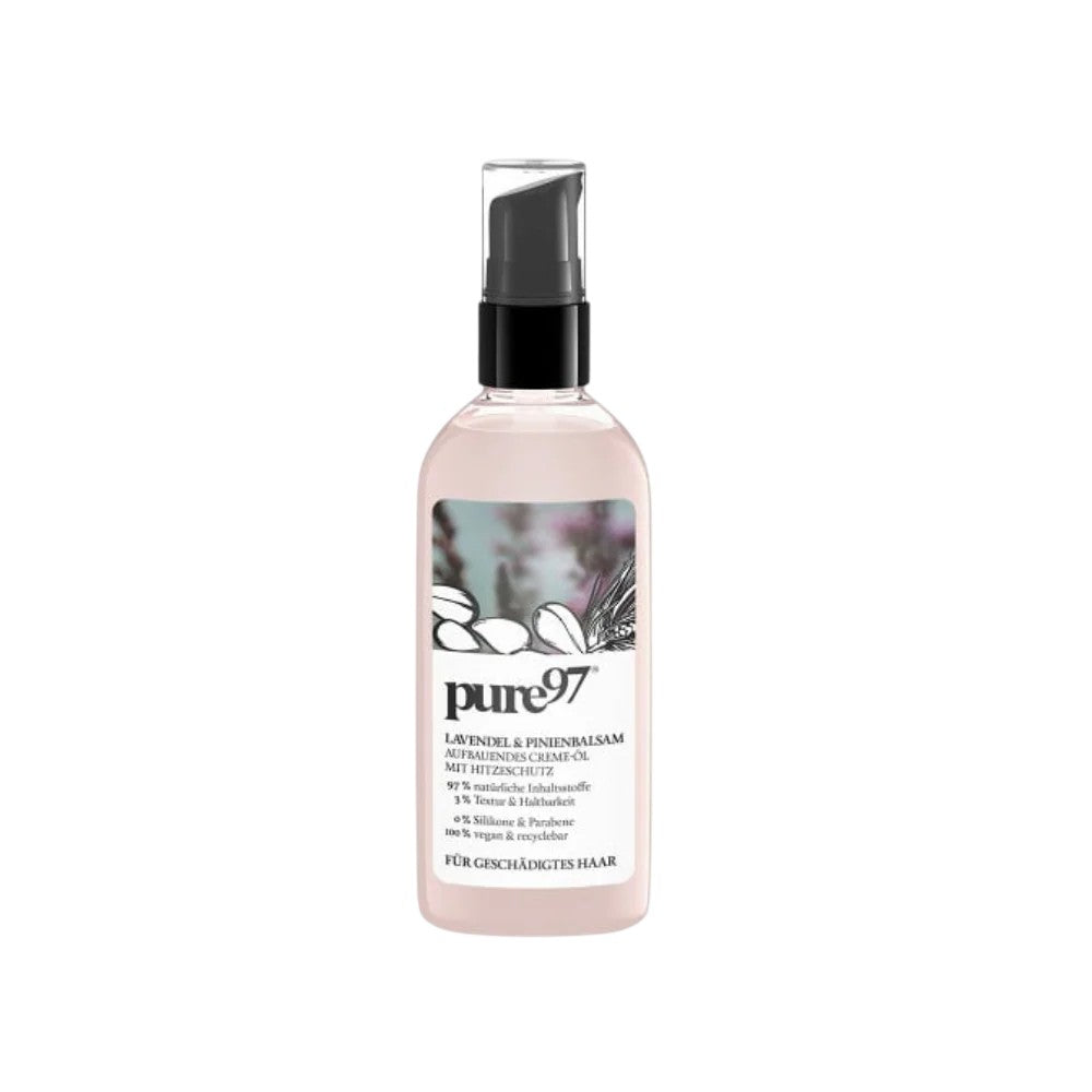 Pure97 Lavendel & Pinien Lämmöltä suojaava hiusvoidehoito 100 ml