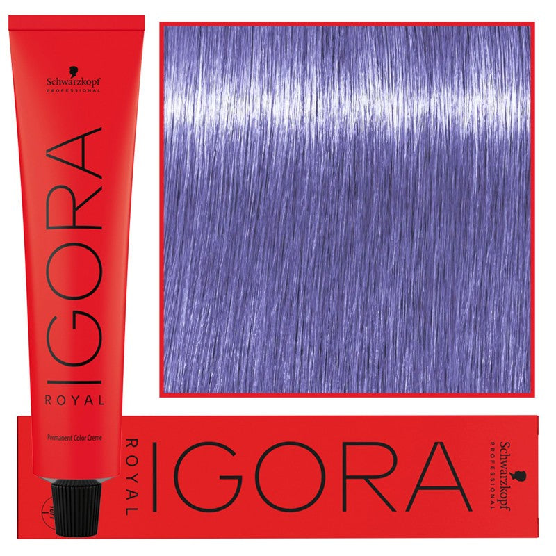 Pysyvä hiusväri Schwarzkopf Professional Igora Royal 60 ml 9.5-29 | Pastellilaventeli