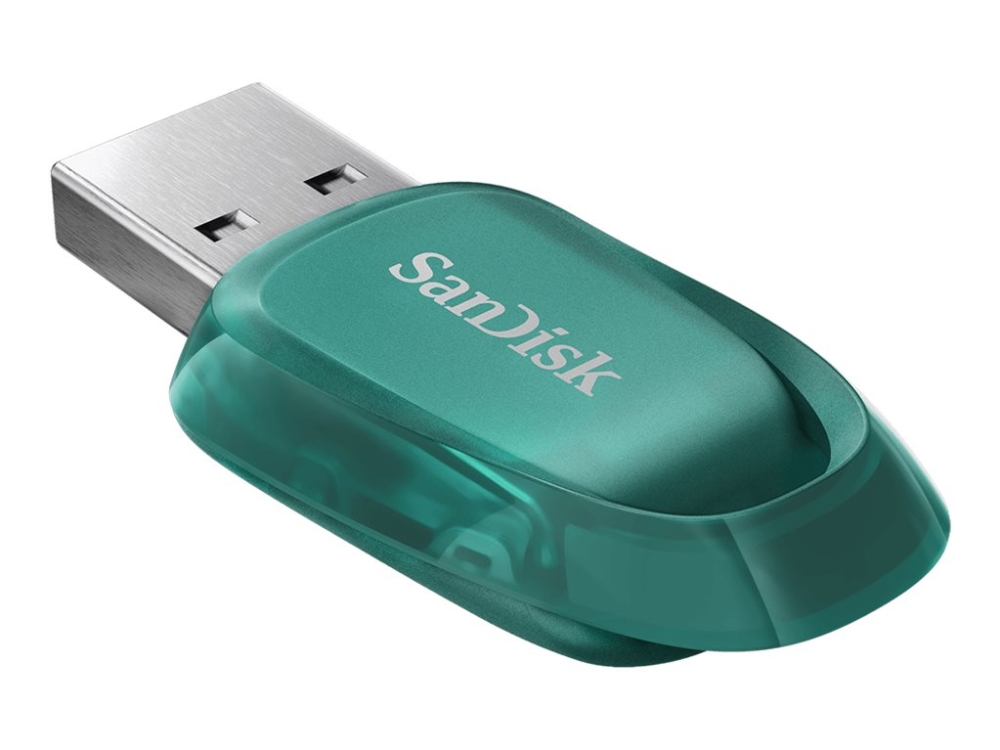 SanDisk Ultra Eco USB 3.2 Gen 1 128 Gt -muistitikku, vihreä