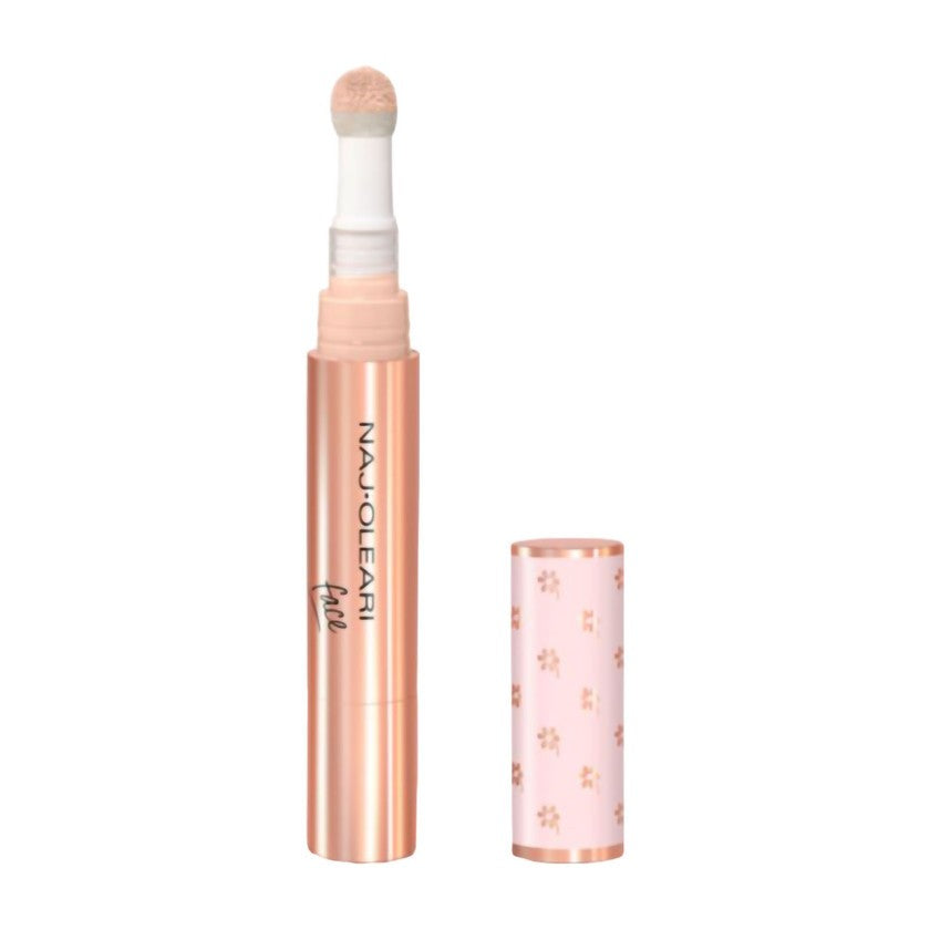 Naj·Oleari Morning Booster Anti-Dark Circles -peitevoide, joka ei siirrä ilmettäsi 02 - vaaleanpunainen