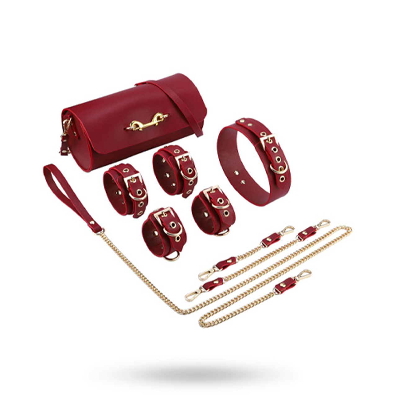 Kiotos BDSM Deluxe Kit Red Bondage kitti