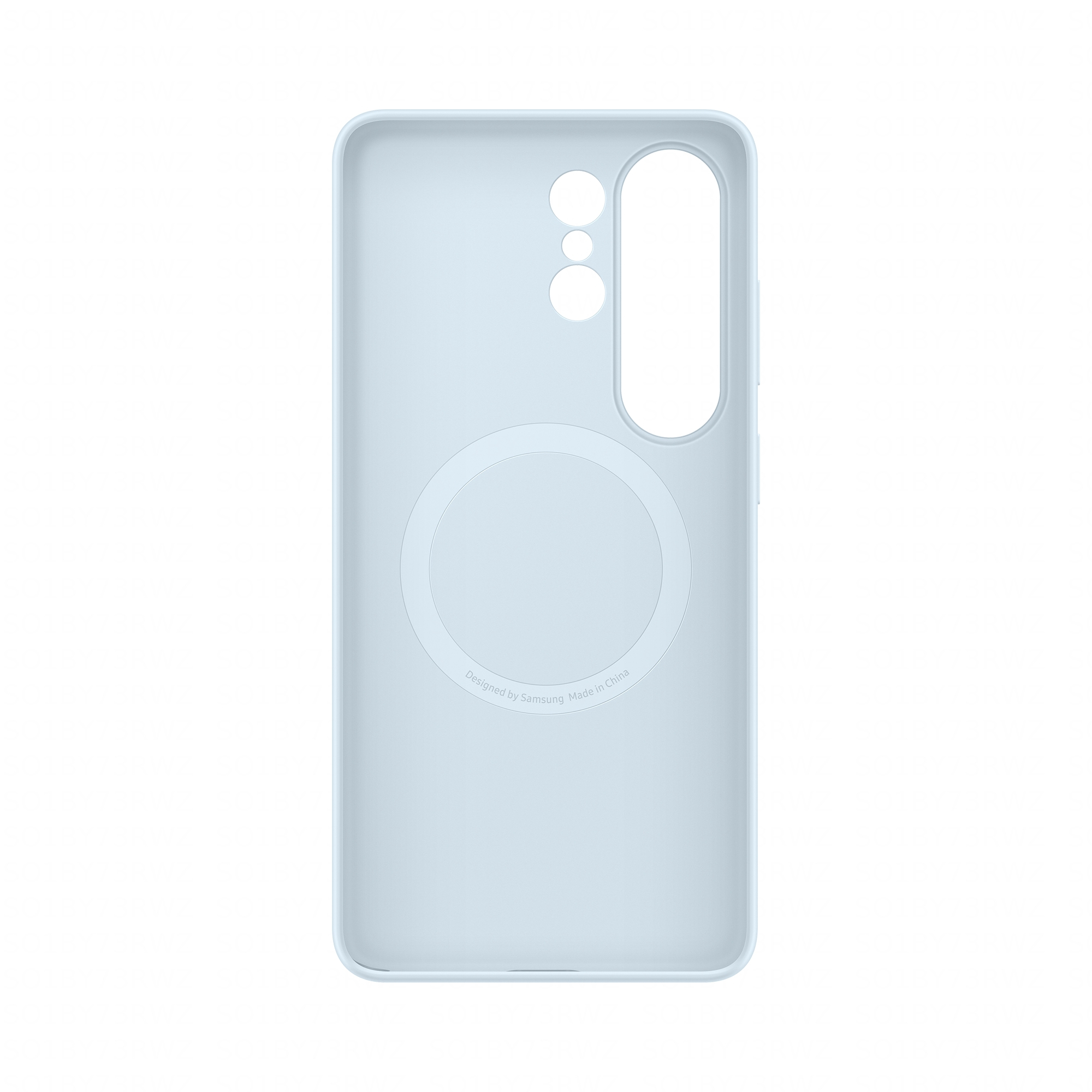 Samsung Galaxy S26 Ultra Silicone Magnet Case -suojakuori, Vaaleansininen