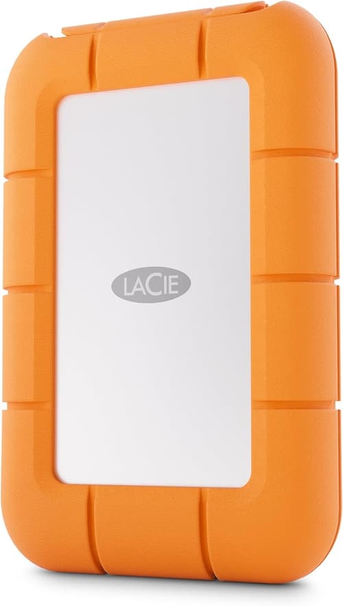 Lacie Mini Rugged Ssd 4tb Usb-c Harmaa, Oranssi