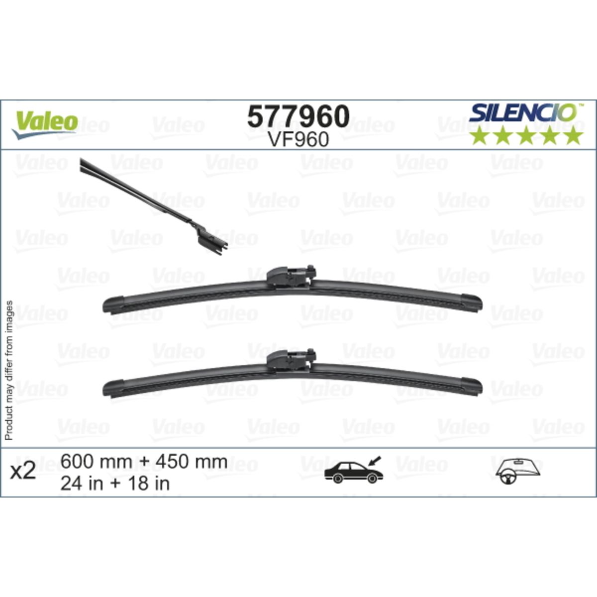 Pyyhkijänsulka VALEO 577960