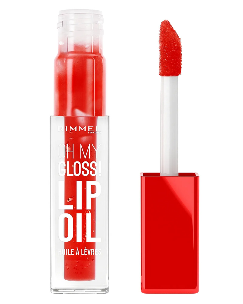 Rimmel Oh My Gloss! Lip Oil Lip Gloss 004 Vivid Red