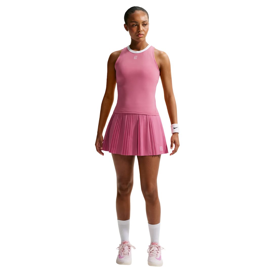Nike Court Advantage Women Dri-FIT Tank Top Peony/White