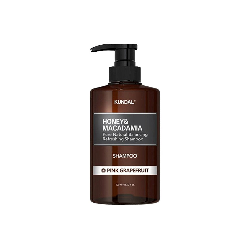 KUNDAL Hunaja ja Macadamia Pink Greipin shampoo naturale vaurioituneille ja kuiville hiuksille 500 ml