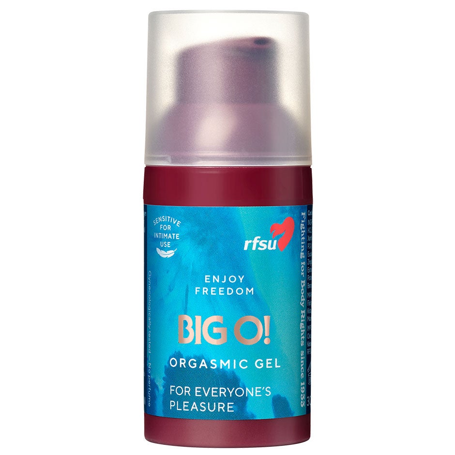 RFSU Big O! - Orgasmigeeli, 30 ml, unisex, herkistävä, kiihottava