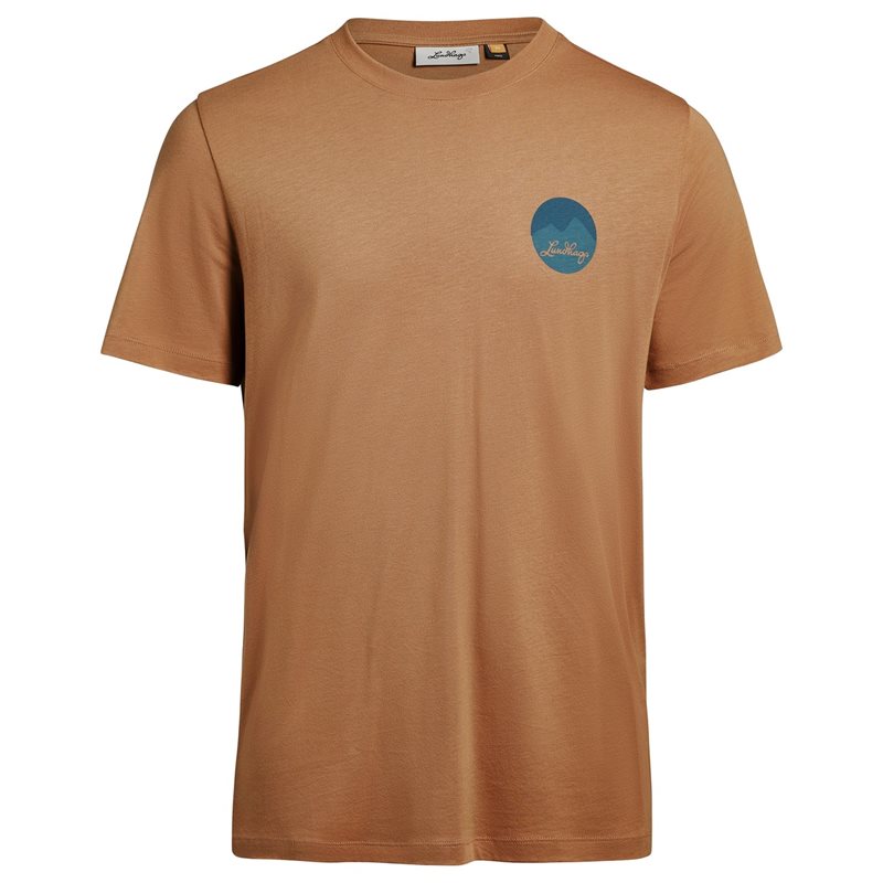 Lundhags Järpen Printed T-Shirt M Hazel - M