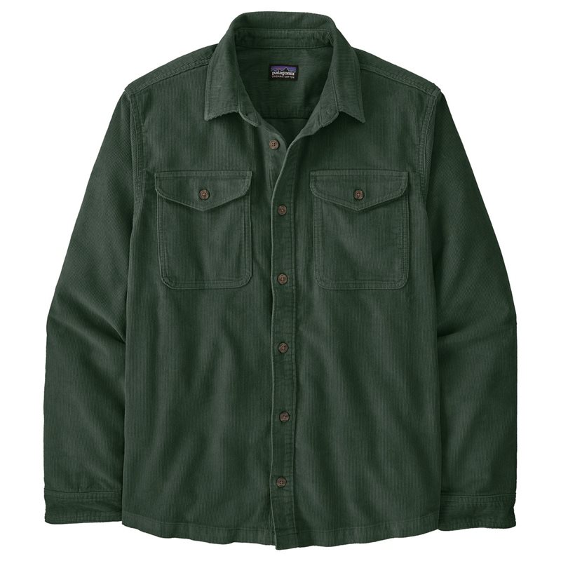 Patagonia M's Corduroy Shirt Canopy Green - S