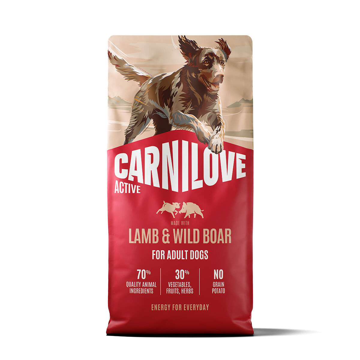 Carnilove Dog Adult Active Lamb & Wild boar