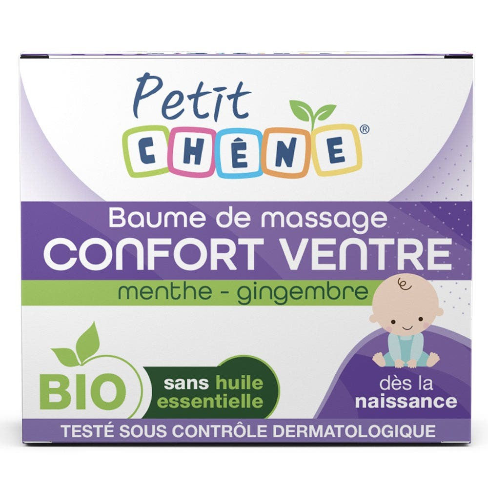 Petit Chêne Belly Comfort Hierontabalsami Minttu - Ginger ORGANIC 40ml