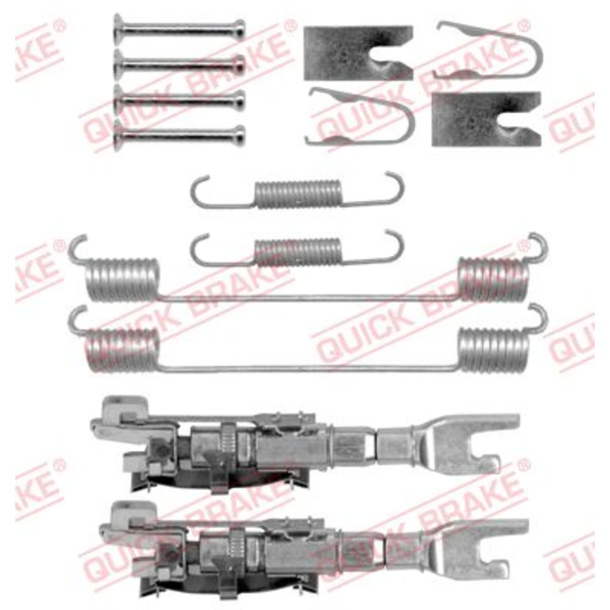 Tarvikesarja, jarrukengät QUICK BRAKE 105-0883S