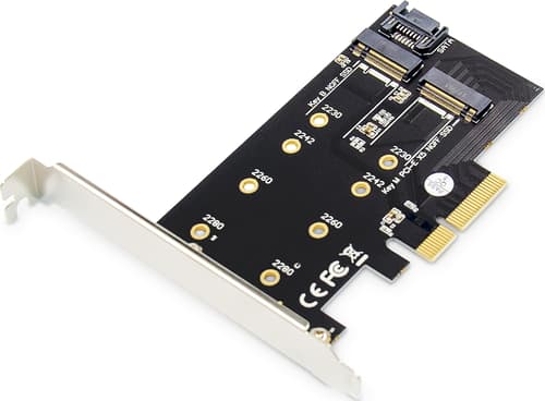 DIGITUS M.2 NGFF/NVMe SSD PCI-Express Add-On