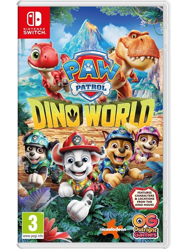 PAW Patrol: Dino World - Nintendo Switch - Toiminta/Seikkailu