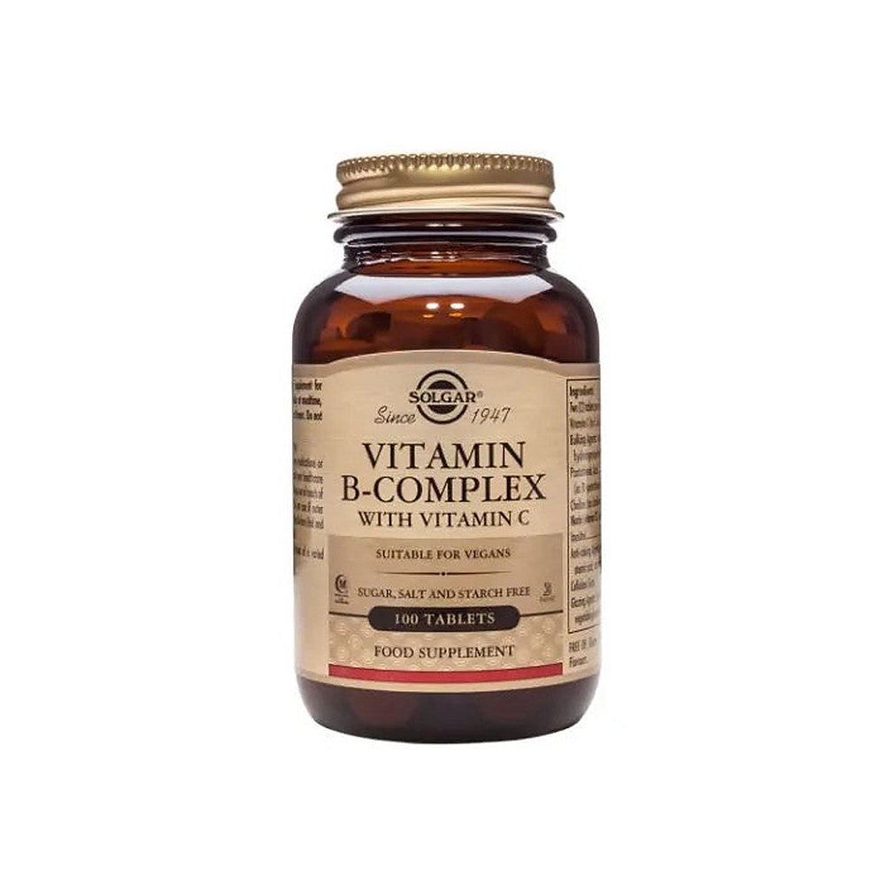 Solgar B-Complex C-vitamiinilla Vitality Sleep 100 tablettia