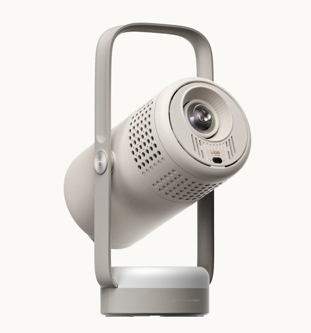 XGIMI Projektori Vibe One Portable - 250 ISO Lumen - Cloud Ash - 1920 x 1080