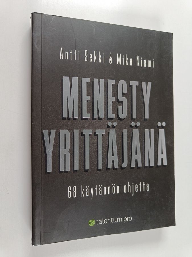 Menesty yrittäjänä