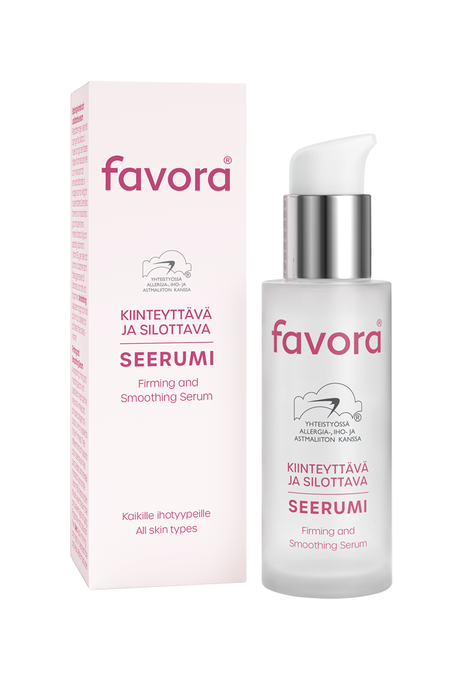 Favora kiinteyttävä ja siloittava seerumi 30ml