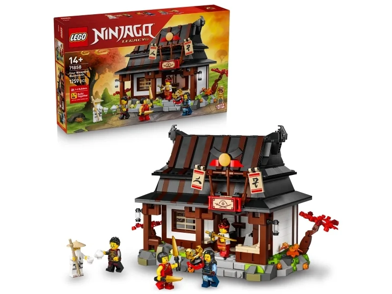 LEGO Ninjago 71858 Neljä aseseppää - 15-vuotisjuhlamalli