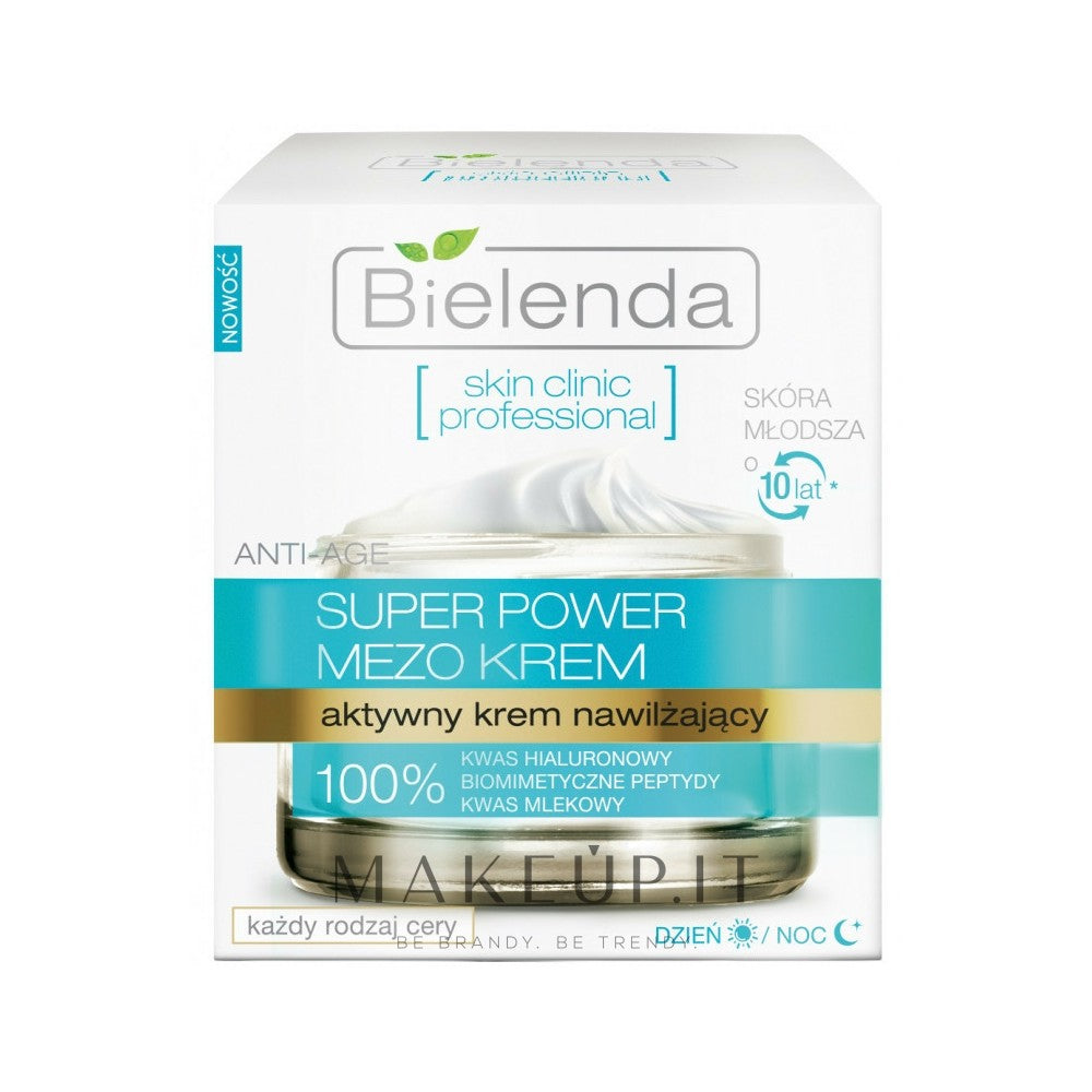 Bielenda Skin Clinic Professional kosteuttava nuorentava voide kaikille ihotyypeille 50 ml