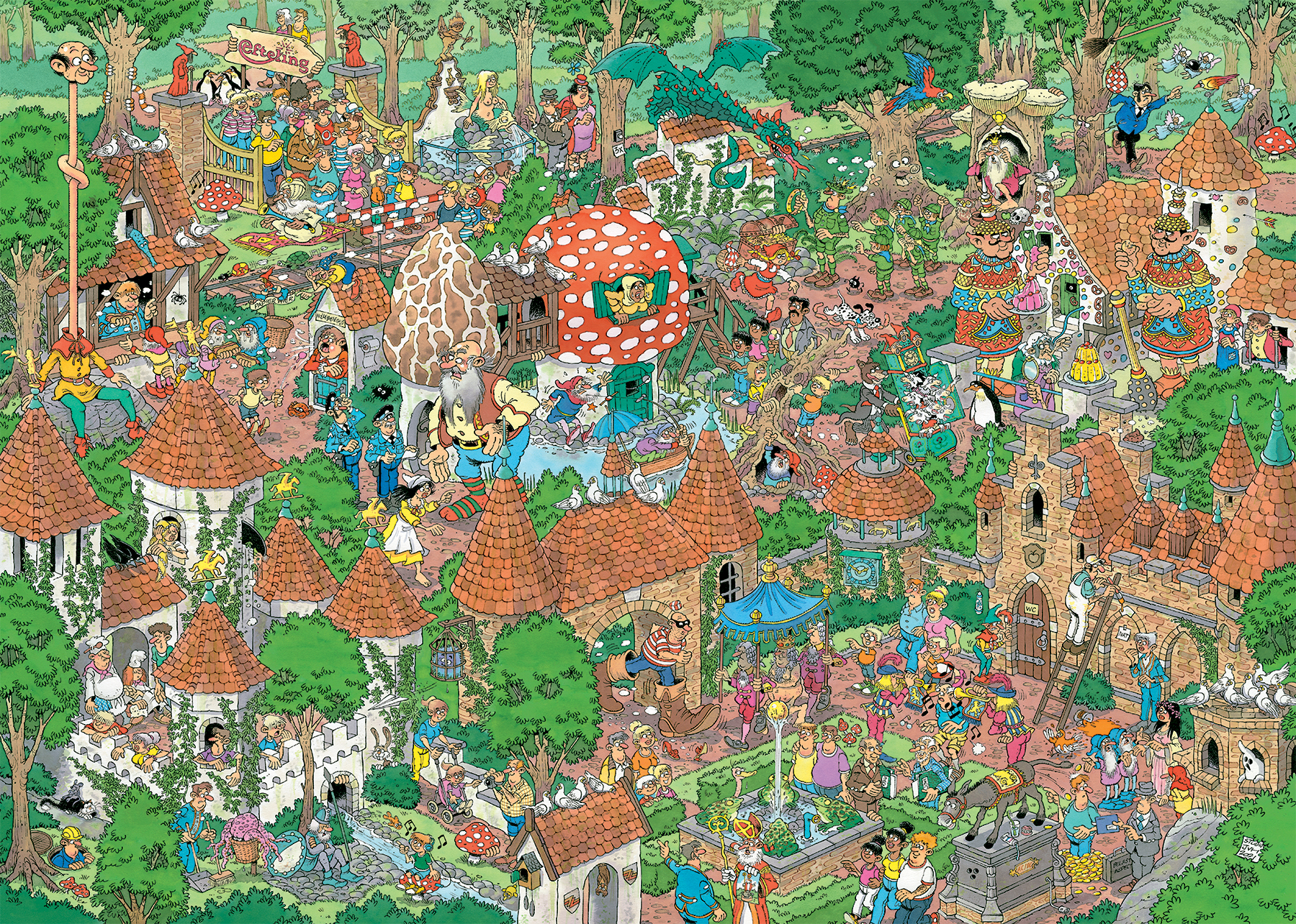 Jan van Haasteren Fairytale Forest(1000)