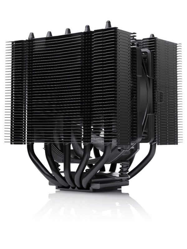 Noctua NH-D12L chromax.black, 120 mm -prosessorijäähdytin, musta
