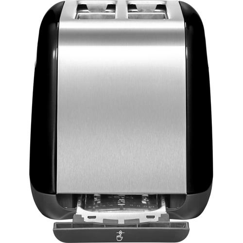 KitchenAid Classic 5KMT2115EOB -leivänpaahdin, 2 viipaleita, musta/ruostumaton teräs
