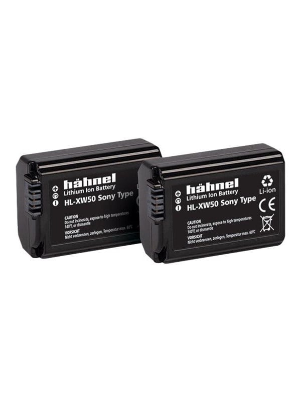 Hähnel HL-XW50 kaksipakkaus