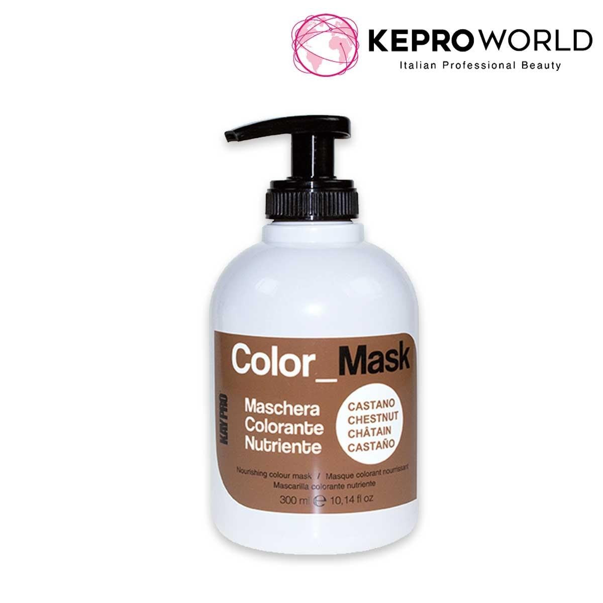 Termix Maschera Colorante Kaypro Castagna-Castano 300 ml — Maschera capelli colorante