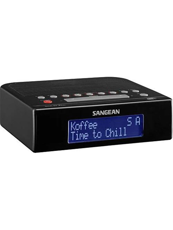 Sangean DCR-89+, Henkilökohtainen, Analoginen & digitaalinen, DAB+, FM, 8 O, LCD, musta