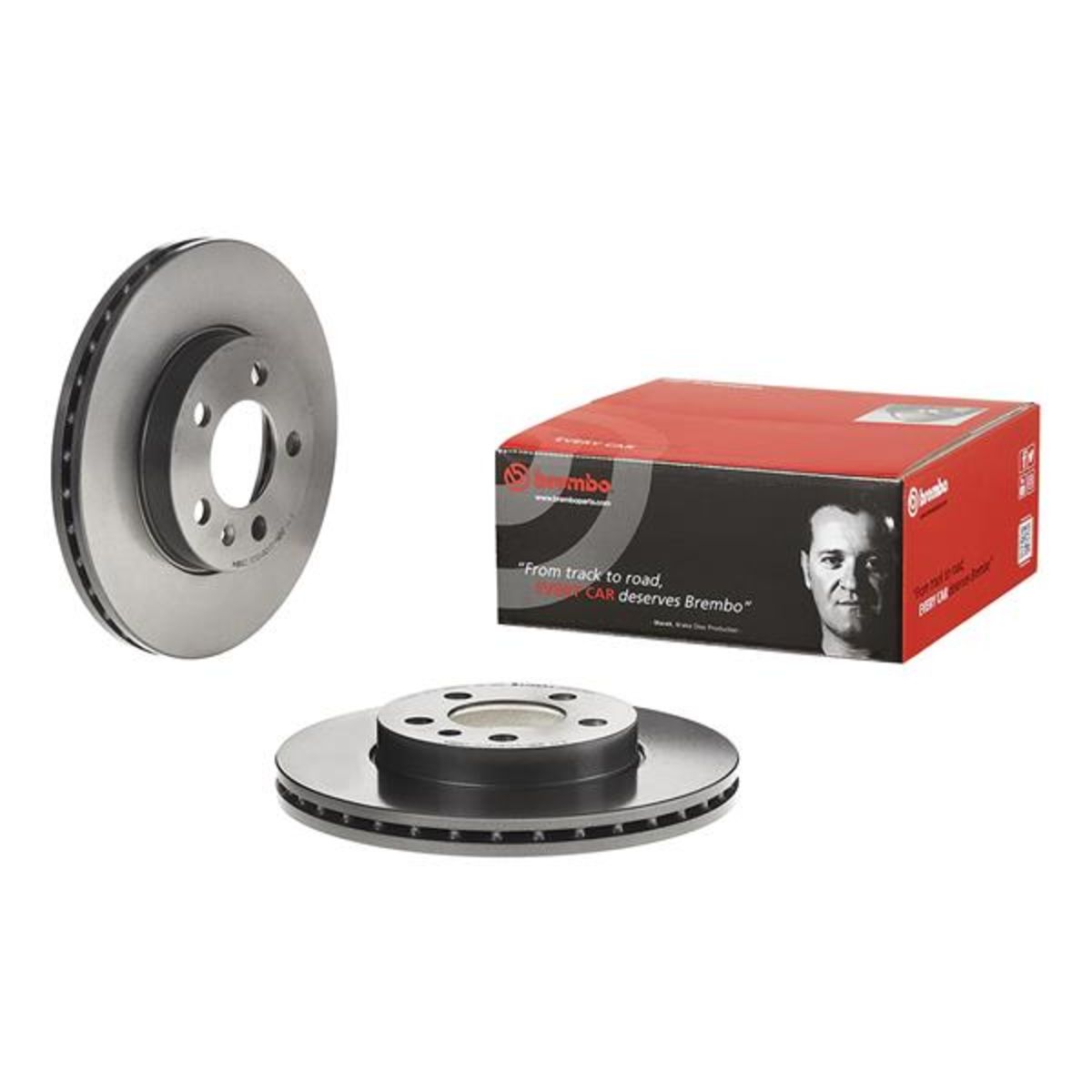 Jarrulevy BREMBO 09.D570.11