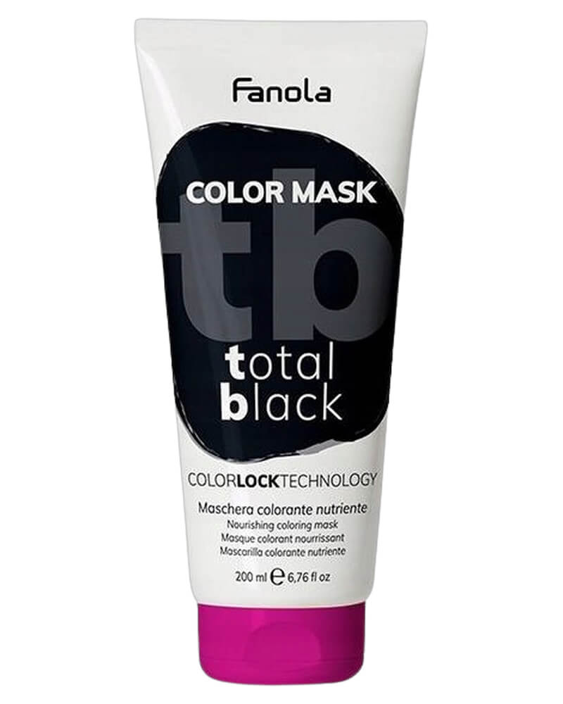 Fanola Color Mask Nourishing Colouring Mask Total Black