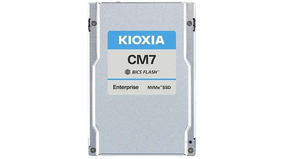 Kioxia CM7-V Series KCMYXVUG1T60 - SSD - Enterprise Mixed Use - 1600 GB - sanitise instant erase (SIE) - PCI Express 5.0 x4 (NVMe)