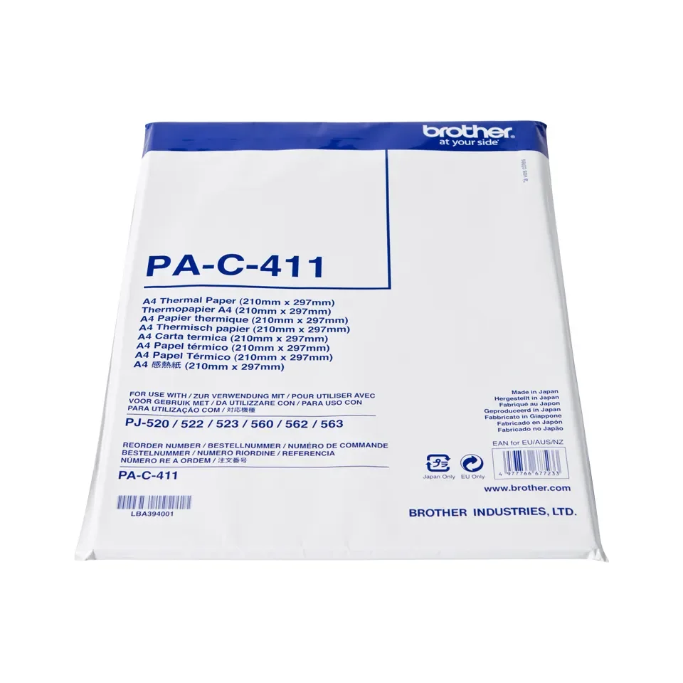 Brother Paperi Thermal A4, 100 Arkkia – Pocketjet
