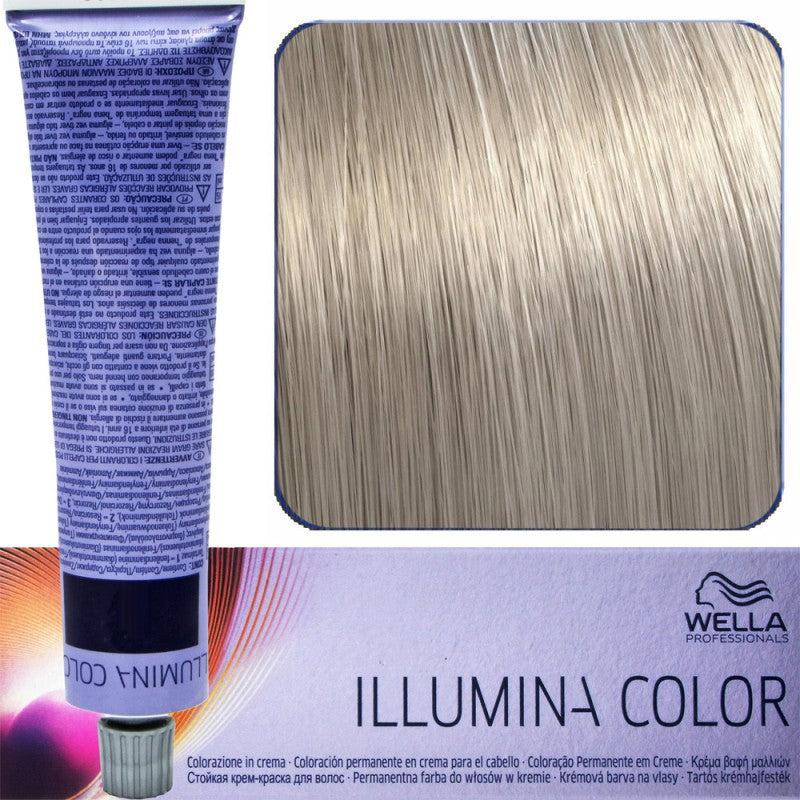 WELLA ILLUMINA COLOR Hiusväri 60ml 10/81 Erittäin vaalea vaalea