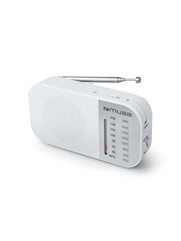 Muse M-025 RW, Kannettava radio, Valkoinen