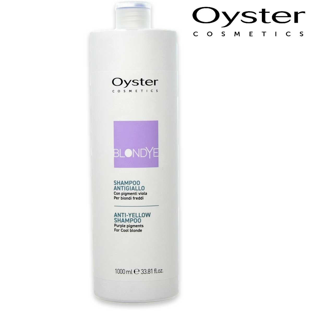 Oyster Blondye Keltaisuudenpoistoshampoo 1000 ml.