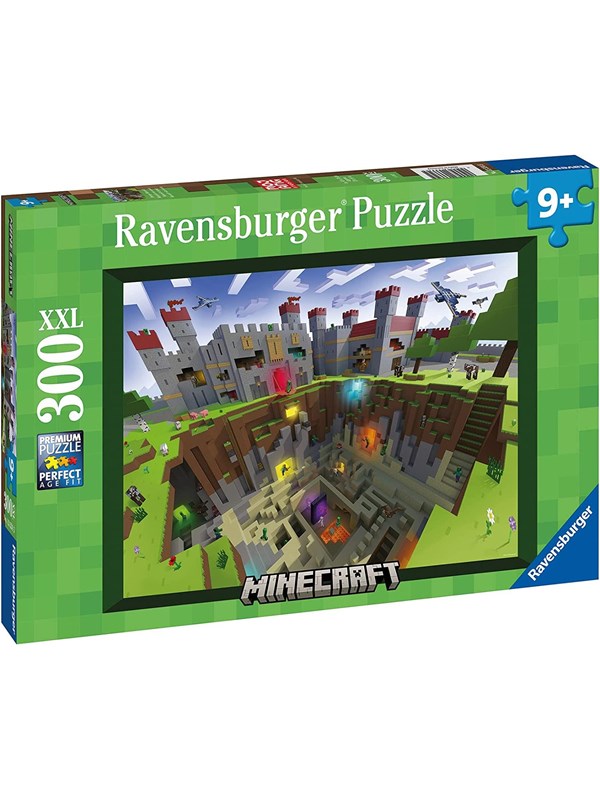 Ravensburger Minecraft Cutaway -palapeli, 300 palaa