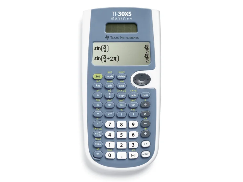 Texas Instruments TI-30XS MultiView -funktiolaskin, sininen