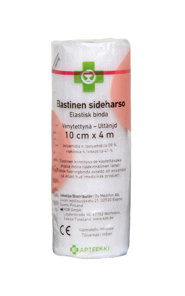 APTEEKKI Sideharso elastinen 10cmx4m 1 kpl