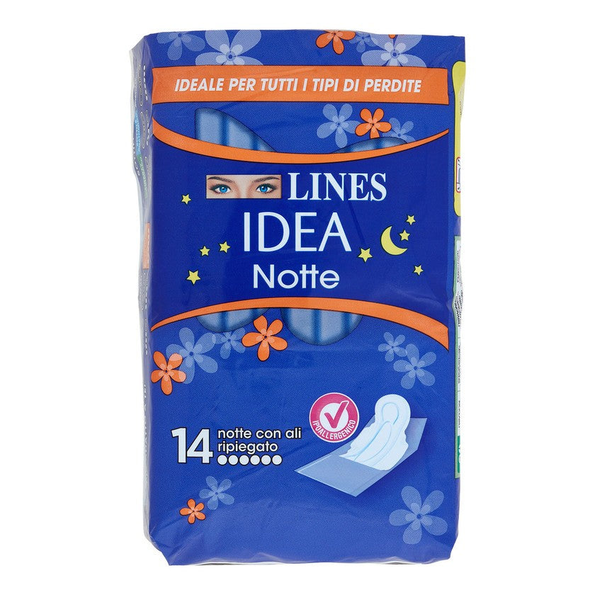 Lines Idea Notte Siivillä Extrapitkä 14 Taitettua Imua