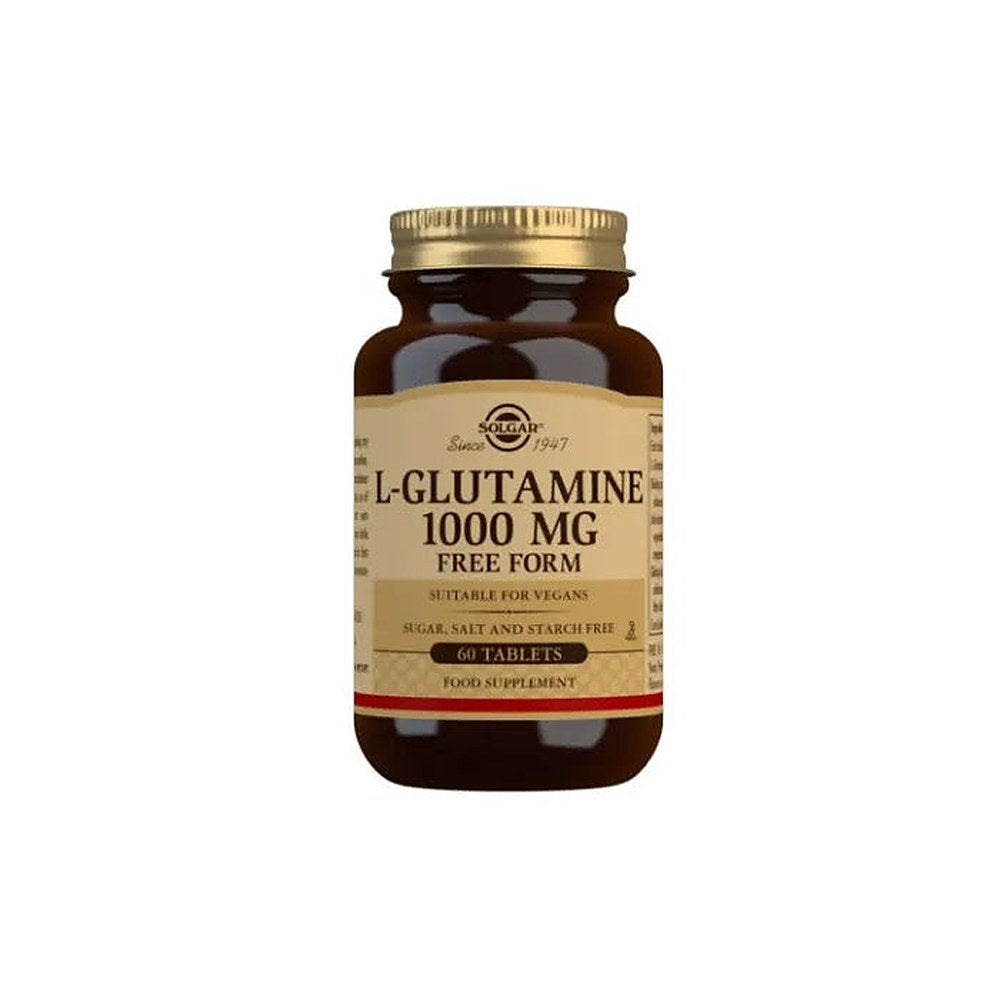 Solgar L-glutamiini 1000 mg tabletit - 60 kappaleen pakkaus
