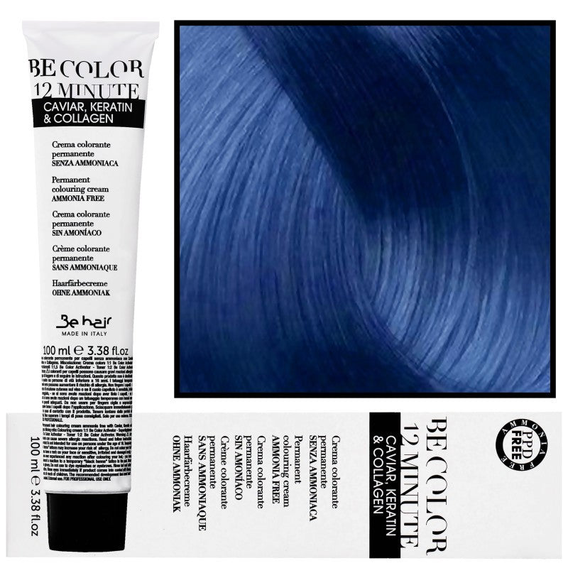 Be Hair Be Color Hiusten väri 12 minuuttia 100 ml Sininen | Sininen