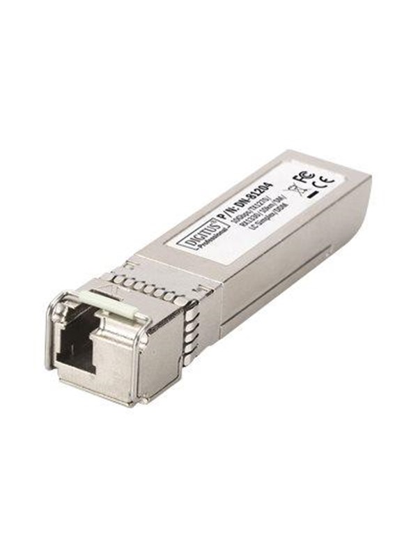 Digitus DN-81204, Valokuitu, 10000 Mbit/s, SFP+, LC, 9/125 µm, 10000 m