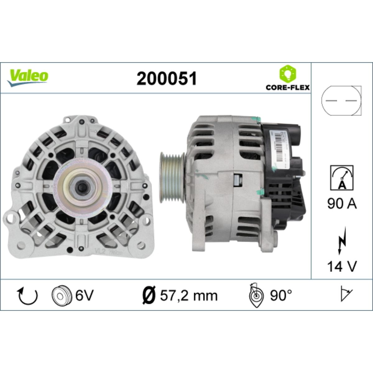 Laturi VALEO 200051